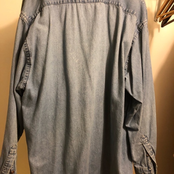 Denim Gear jean men’s shirt XL long sleeve button down - Picture 5 of 6